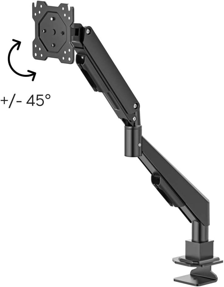 Suporte de Monitor HAMA Articulado com Pistão a Gás 17" a 35" Ajustável Preto - Imagem 5