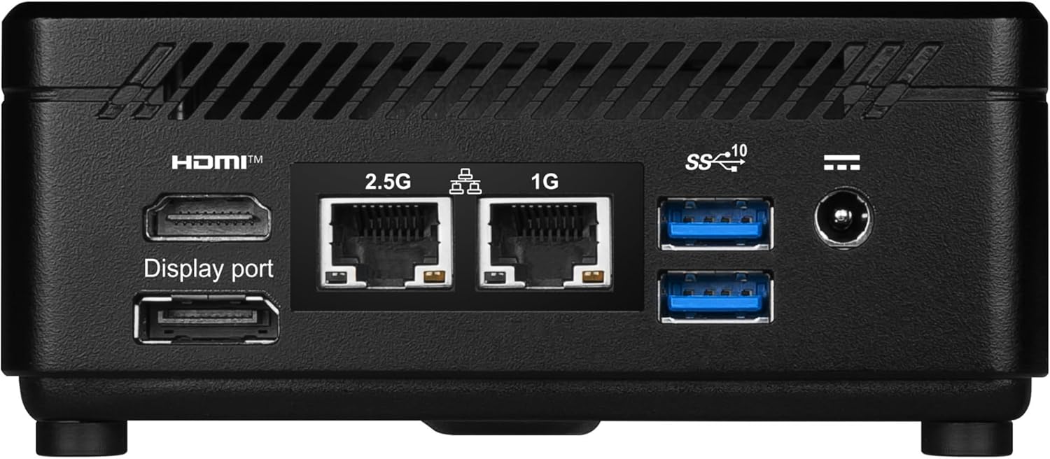 Computador MSI Cubi 5 1M-440BEU Intel Core 3 100U Sem SO Preto - Imagem 3