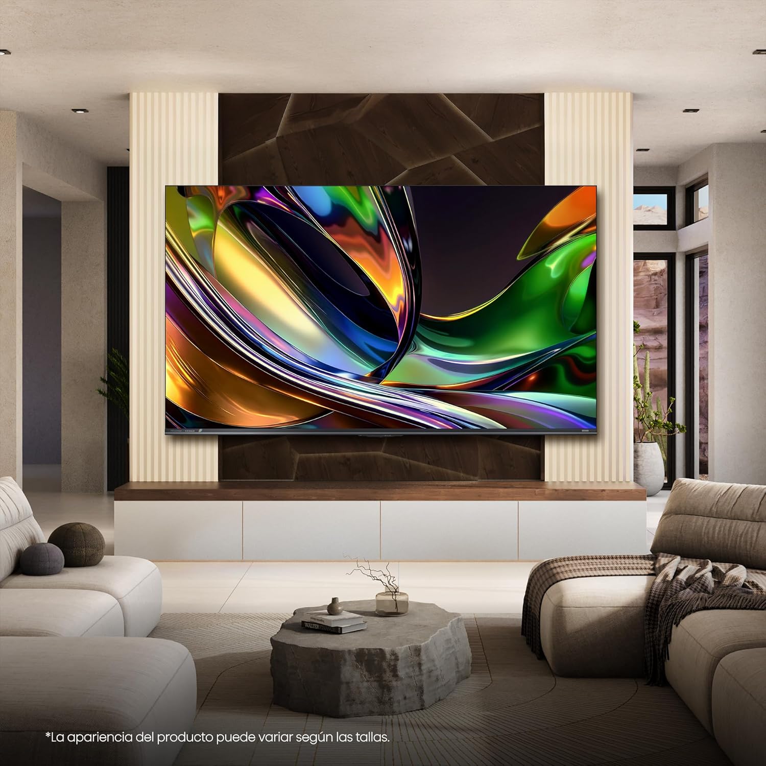 Smart TV Hisense Serie UR8S 55" RGB MiniLED Ultra HD 4K USB HDMI WiFi Bluetooth - Imagem 14