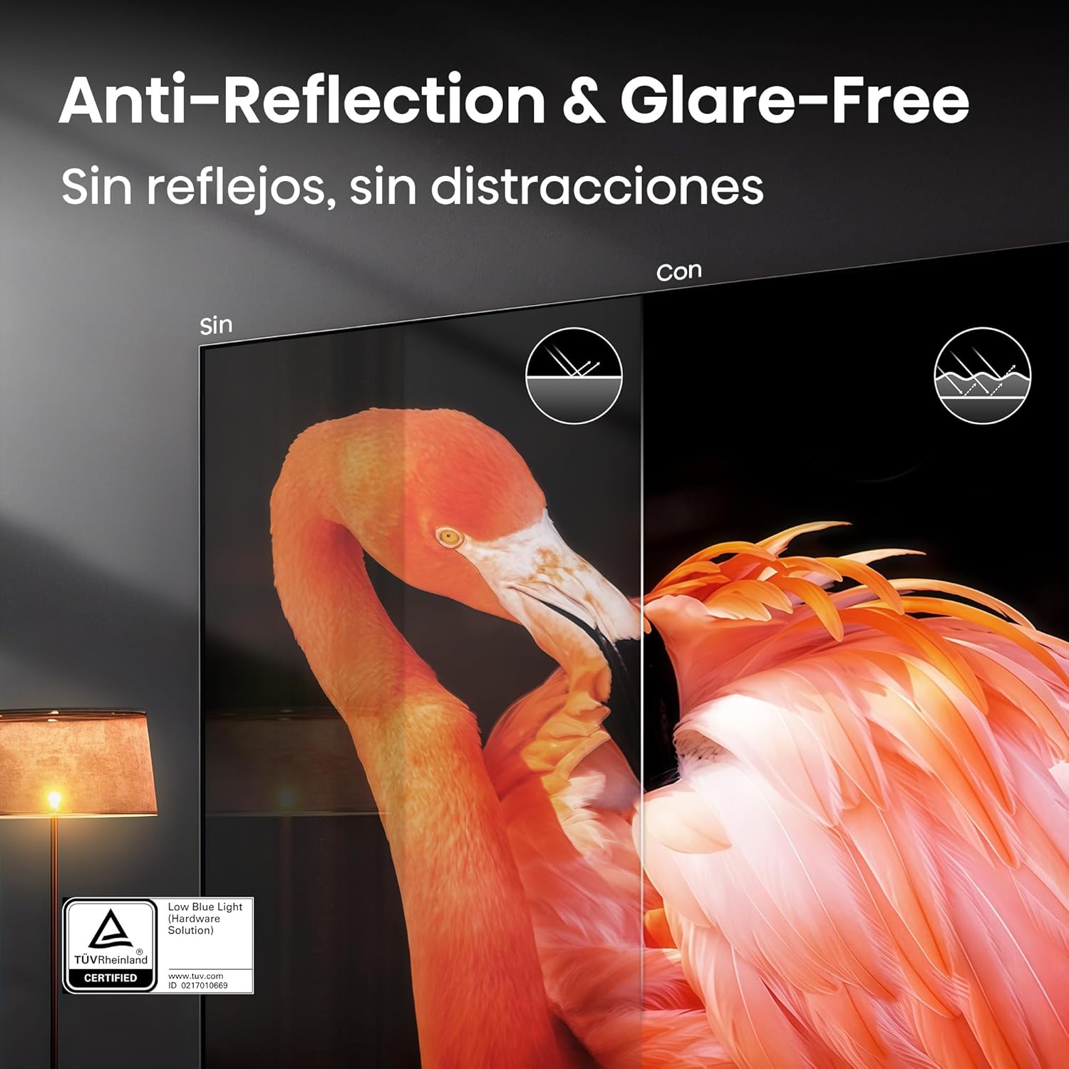Televisão HISENSE Serie UR8S 65" RGB Mini-LED Ultra HD 4K USB HDMI WiFi Bluetooth - Imagem 6