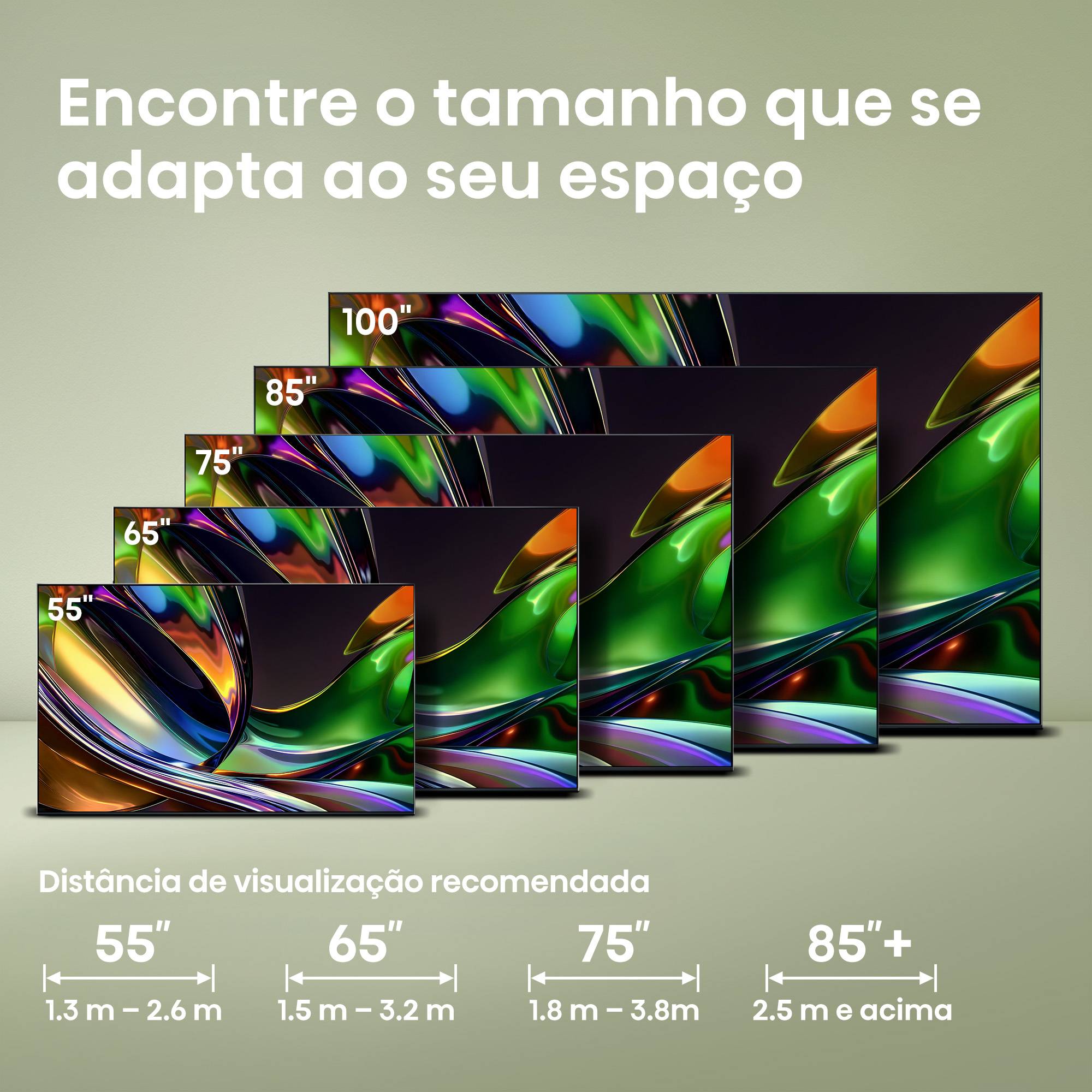 TV HISENSE 85" Serie UR8S Mini-LED RGB Ultra HD 4K WiFi Bluetooth - Imagem 14