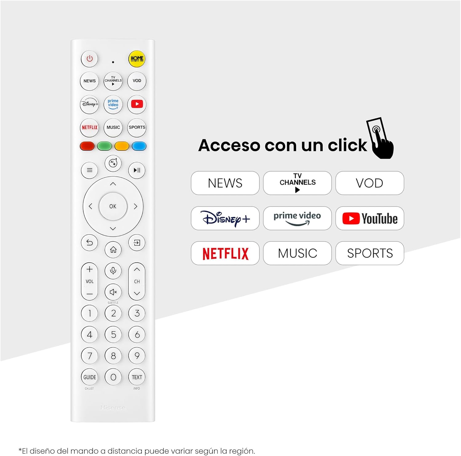 Televisor Hisense Series S5Q Deco 43" QLED Full HD 60Hz HDMI USB RJ45 - Imagem 11