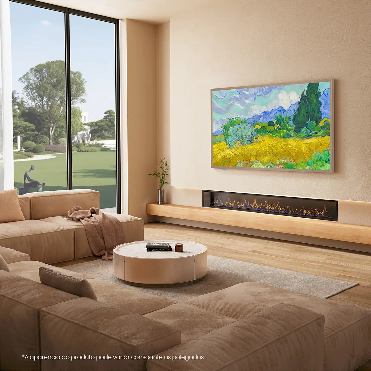 TV HISENSE Serie S7S 55" QLED Canvas Smart TV WiFi Bluetooth HDMI USB - Imagem 13