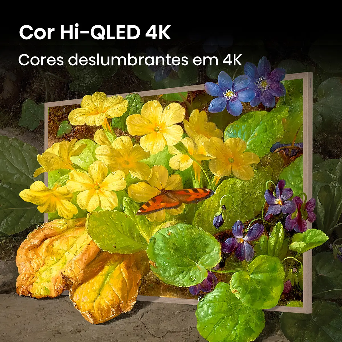 TV HISENSE Serie S7S 55" QLED Canvas Smart TV WiFi Bluetooth HDMI USB - Imagem 8