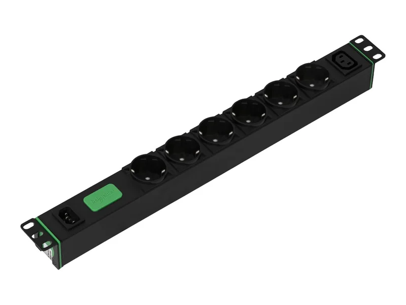 PDU APC Easy Rack Basic Horizontal Monofásica 2.3kW 230V 10A 6x Schuko 1x C13 Entrada IEC60320 C14 - Imagem 4