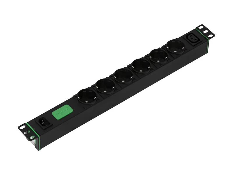 PDU APC Easy Rack Basic Horizontal Monofásica 2.3kW 230V 10A 6x Schuko 1x C13 Entrada IEC60320 C14 - Imagem 5