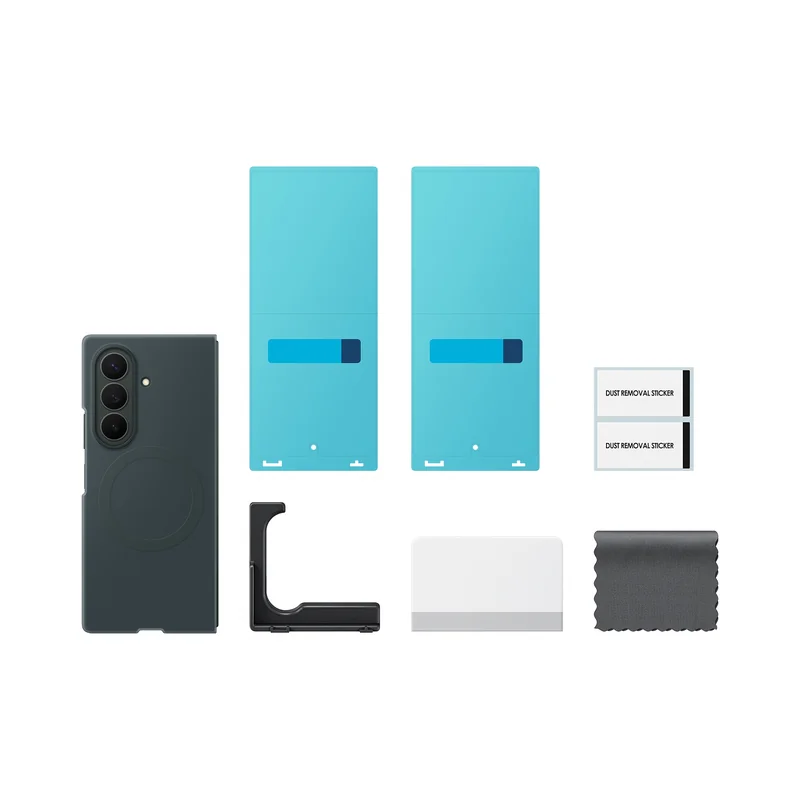 Capa Samsung Galaxy Z Fold8 Ultra Silicone Magnética Verde - Imagem 4
