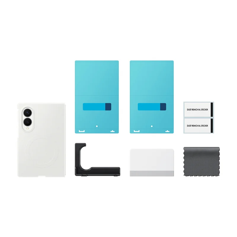 Capa Samsung Galaxy Z Fold8 Silicone Magnética Branca - Imagem 4