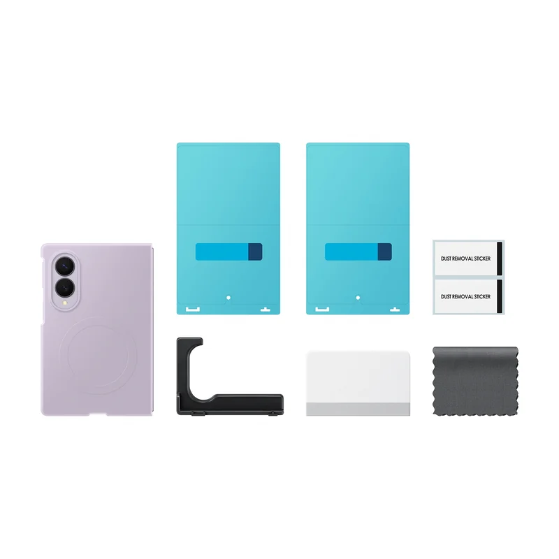 Capa Samsung Galaxy Z Fold8 Silicone Magnética Violeta - Imagem 4