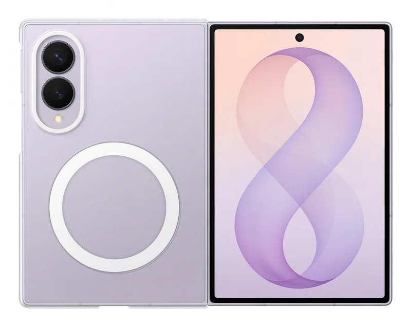 Capa Samsung Galaxy Z Fold8 Transparente Magnética