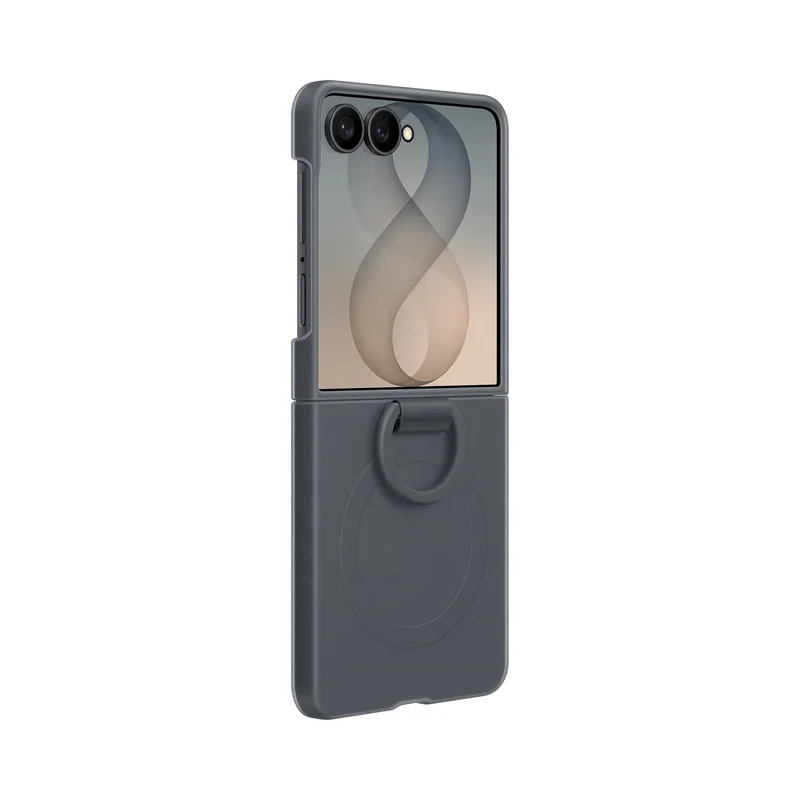 Capa Samsung Galaxy Z Flip8 Silicone Magnetic com Anel Z Ring Preto - Imagem 4