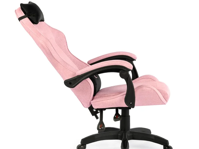 Cadeira Gaming Napofix Parma em Tecido Rosa - Imagem 7