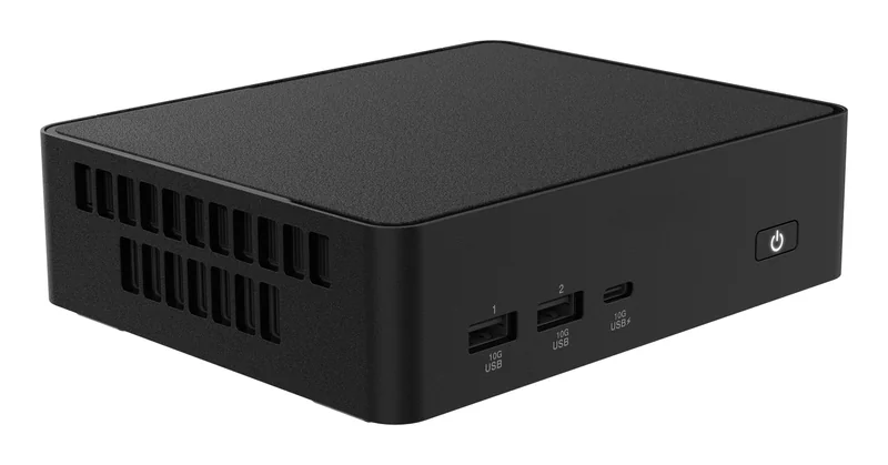 Computador Mini PC ASUS NUC 16 Pro RNUC16WCKW3051M2 Intel Core 3 304 8GB RAM Wi-Fi 6E Preto - Imagem 3