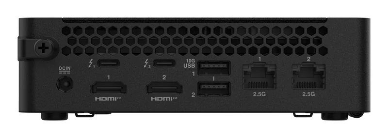 Computador Mini PC ASUS NUC 16 Pro RNUC16WCKW3051M2 Intel Core 3 304 8GB RAM Wi-Fi 6E Preto - Imagem 12