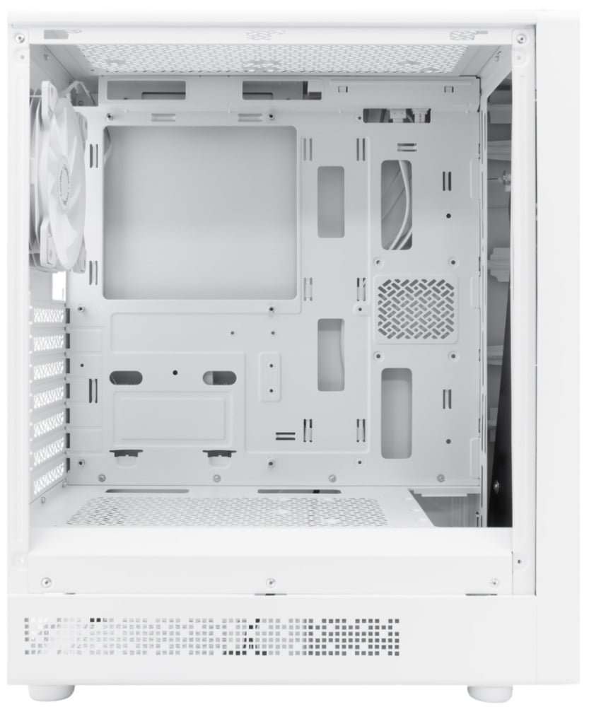 Caixa de PC Coolbox GA450 Starlight ATX Gaming Branco ARGB USB-C 3.2 Gen1 1 Ventoinha - Imagem 2