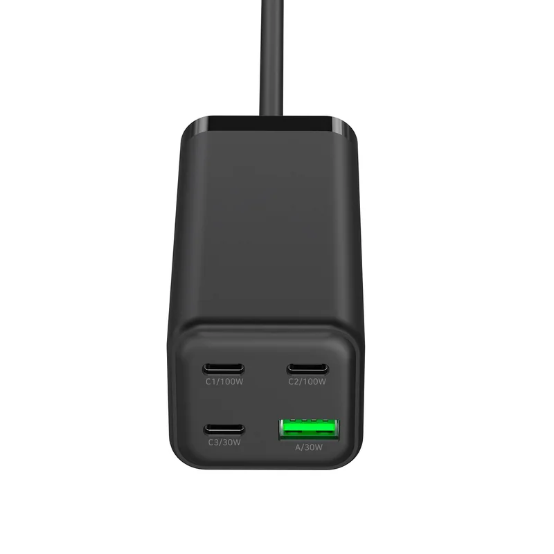 Hub de Carregamento Coolbox Dessert 100W GaN 3x USB-C 1x USB-A - Imagem 4