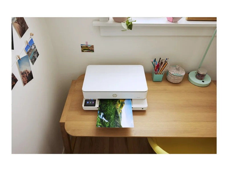 Impressora Multifunções HP Envy 6122 All-in-One A4 Jacto de Tinta 10ppm Wi-Fi USB 2.0 Ecrã Tátil 2.4" Branco - Imagem 10
