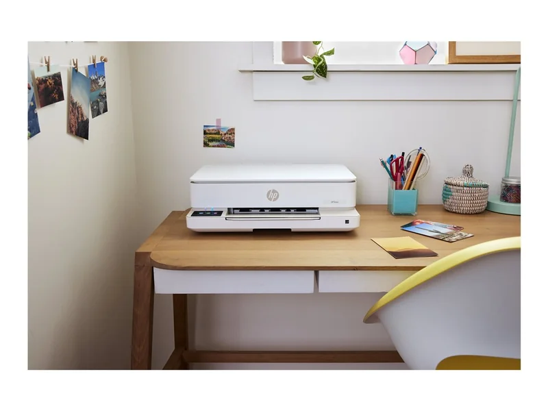 Impressora Multifunções HP Envy 6122 All-in-One A4 Jacto de Tinta 10ppm Wi-Fi USB 2.0 Ecrã Tátil 2.4" Branco - Imagem 8