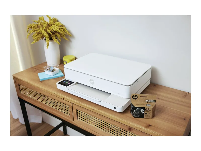 Impressora Multifunções HP Envy 6122 All-in-One A4 Jacto de Tinta 10ppm Wi-Fi USB 2.0 Ecrã Tátil 2.4" Branco - Imagem 5