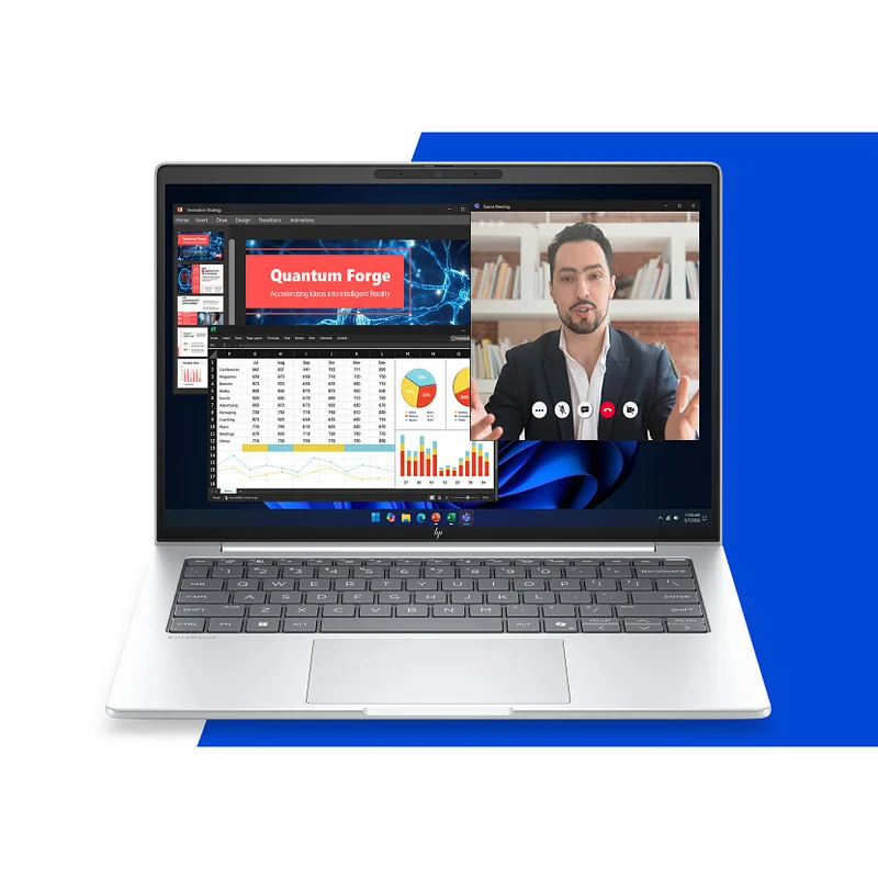 Portátil HP EliteBook 8 G2i 14 AI Intel Core Ultra 7 365 14" WUXGA 32GB 1TB SSD Windows 11 Pro - Imagem 16