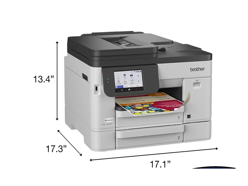 Impressora Multifunções Brother MFC-J5110DW A4 Jato de Tinta 4-em-1 30ppm Wi-Fi Duplex Ecrã 10.9cm