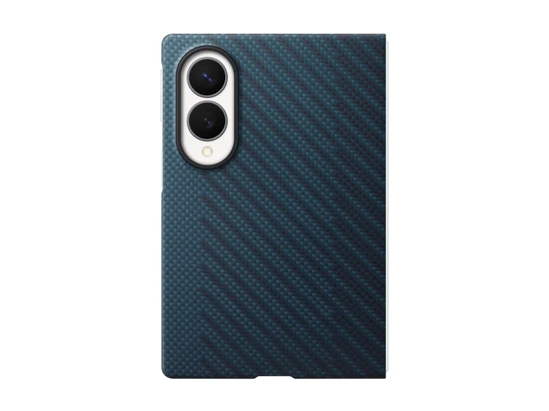 Capa Protetora Samsung EF-KF971 Magnética em Carbono Azul para Galaxy Z Fold8 - Imagem 2