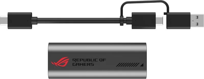 Adaptador de Rede ASUS ROG USB-C10G 10Gb Ethernet USB-C 3.2 Gen 2x2 e USB-A Compatível Thunderbolt - Imagem 3