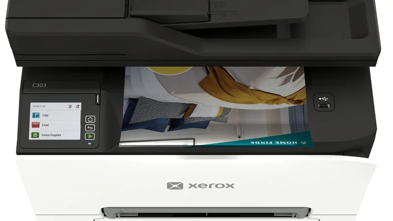 Impressora Multifunções Xerox C303a Laser a Cores 30ppm Duplex WiFi USB Ecrã Tátil 2.8 - Imagem 12