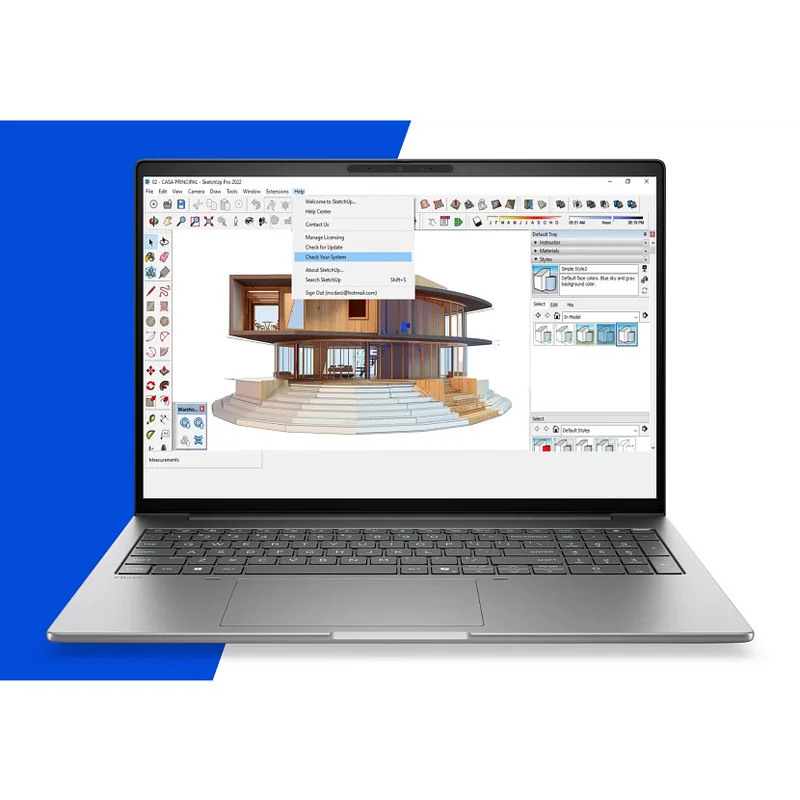 Workstation Portátil HP ZBook 8 G2a 16" AMD Ryzen AI 9 HX PRO 32GB 1TB SSD 2.5K Windows 11 Pro - Imagem 4