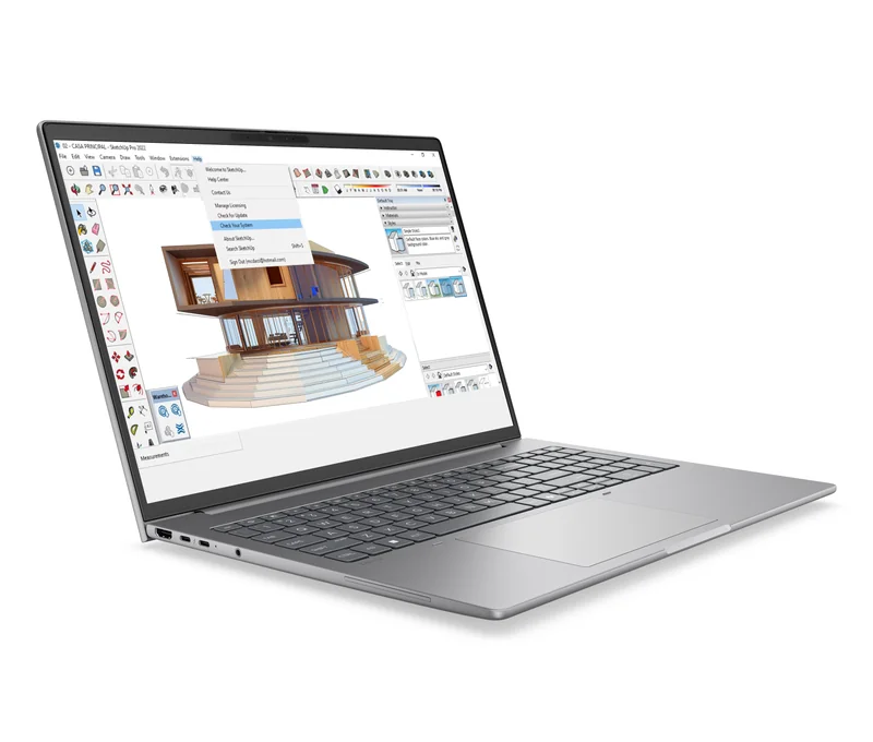 Workstation Portátil HP ZBook 8 G2a 16" AMD Ryzen AI 9 HX PRO 32GB 1TB SSD 2.5K Windows 11 Pro - Imagem 2