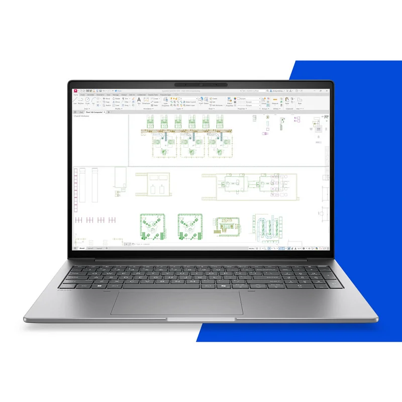 Workstation Portátil HP ZBook 8 G2i 16" Intel Core Ultra X7 358H 32GB 1TB SSD 2.5K Windows 11 Pro - Imagem 5