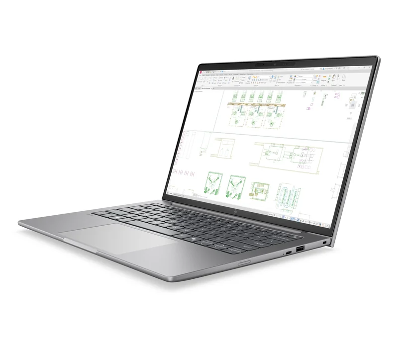 Workstation Portátil HP ZBook 8 G2i 14" Intel Core Ultra 7 356H 32GB 1TB SSD RTX Pro 500 2.5K W11P - Imagem 9