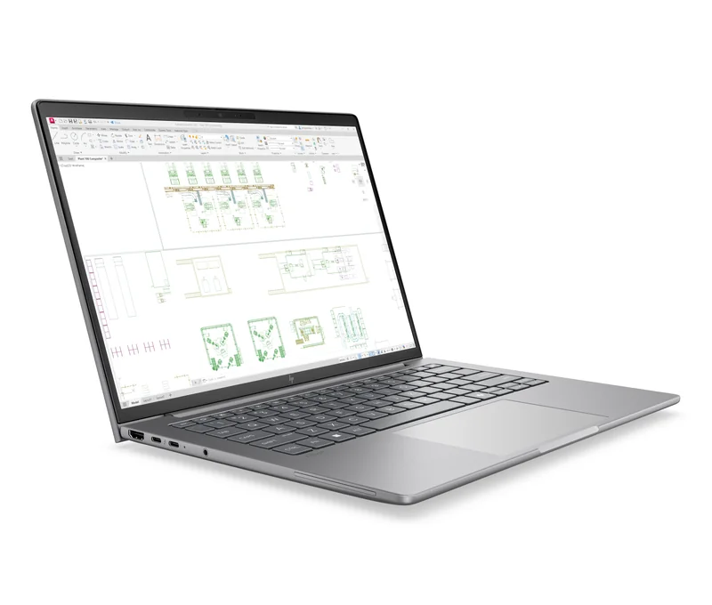 Workstation Portátil HP ZBook 8 G2i 14" Intel Core Ultra 7 356H 32GB 1TB SSD RTX Pro 500 2.5K W11P - Imagem 2