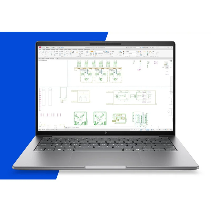 Workstation Portátil HP ZBook 8 G2i 14" Intel Core Ultra 7 356H 32GB 1TB SSD RTX Pro 500 2.5K W11P - Imagem 5