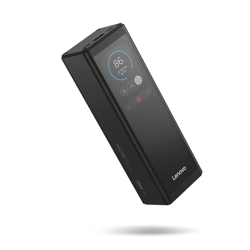 Power Bank Lenovo 140W Smart Laptop Gold Grey - Imagem 5