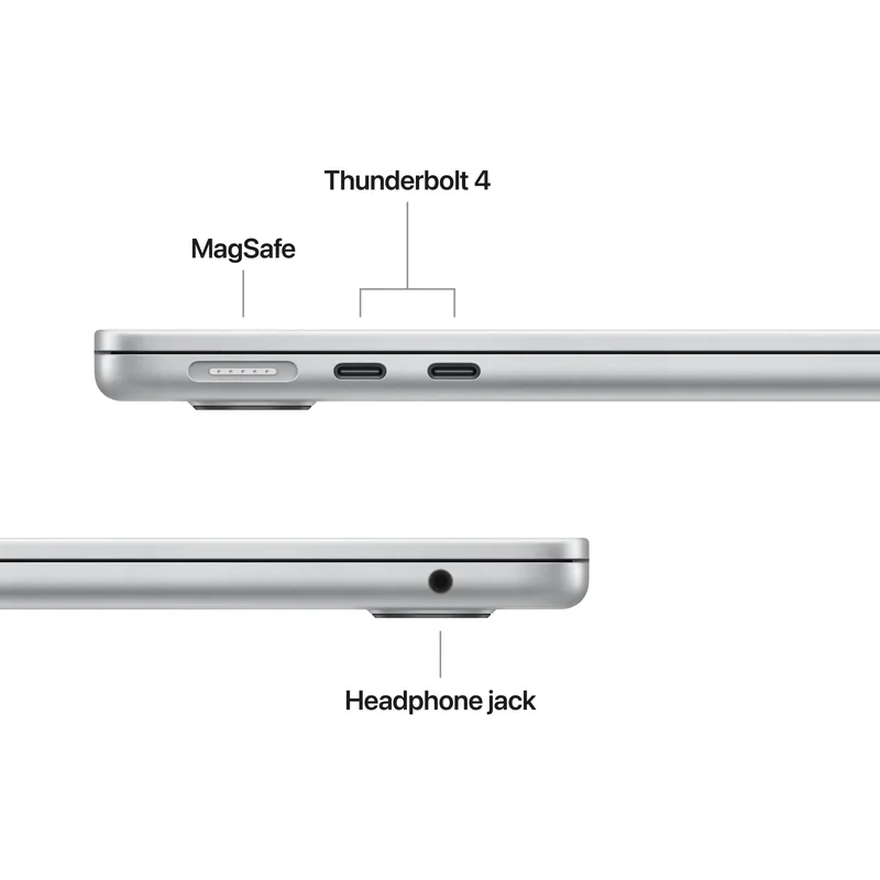 Portátil Apple MacBook Air 13" Chip M5 10-Core CPU 10-Core GPU 16GB 1TB SSD Prateado - Imagem 6