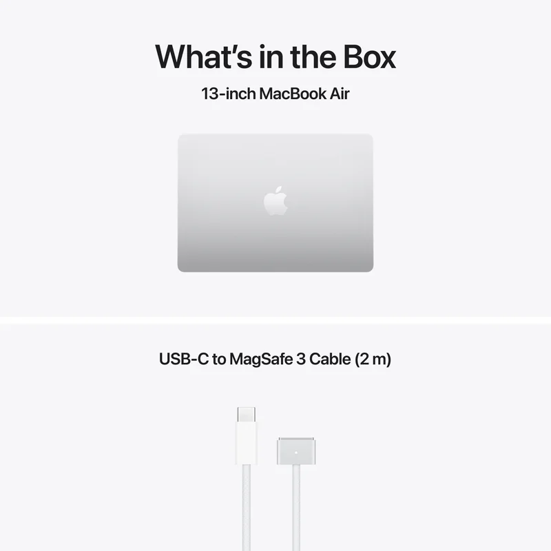 Portátil Apple MacBook Air 13" Chip M5 10-Core CPU 10-Core GPU 16GB 1TB SSD Prateado - Imagem 9