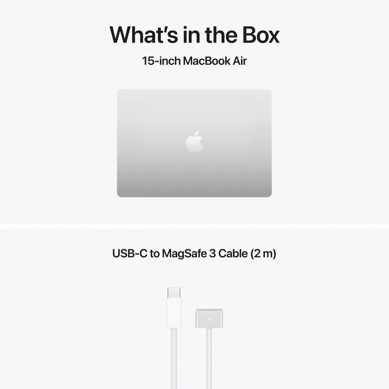 Portátil Apple MacBook Air 15" Chip M5 10-Core CPU 10-Core GPU 24GB 1TB SSD Prateado - Imagem 9