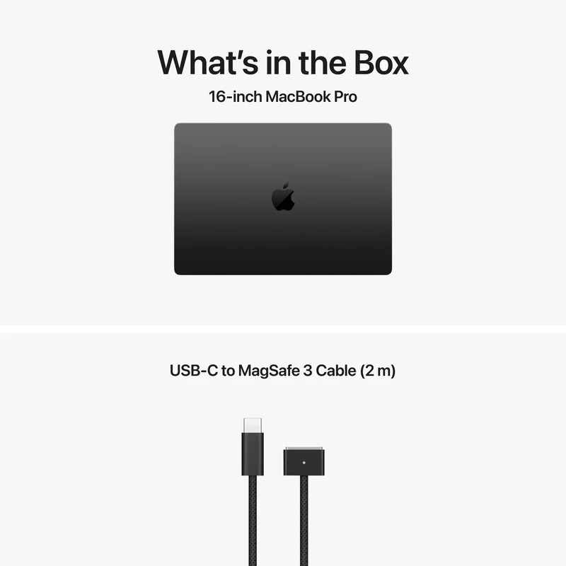 Portátil Apple MacBook Pro 16" M5 Max 18-Core CPU 40-Core GPU 48GB 2TB SSD Preto Espacial - Imagem 9