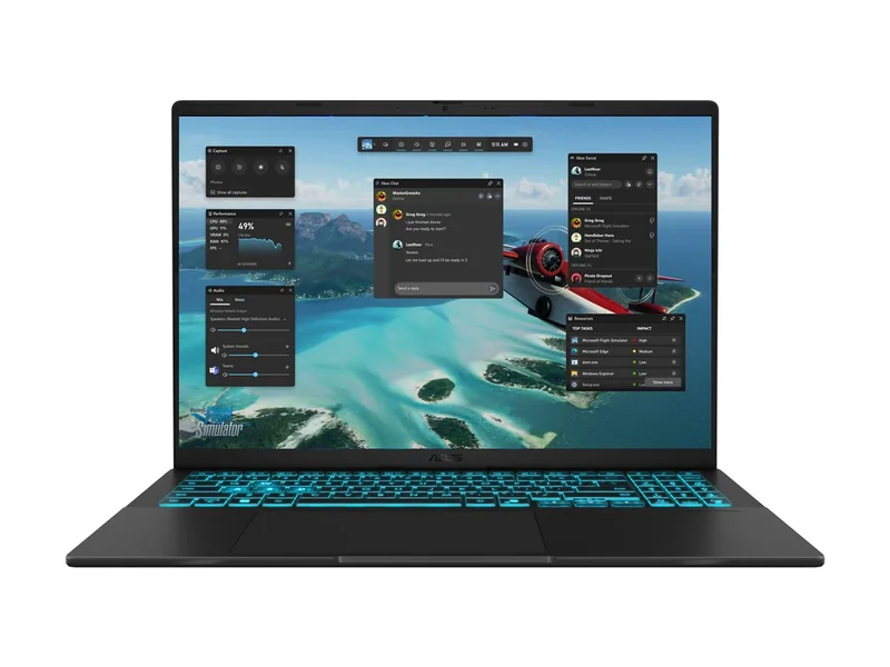 Portátil Gaming ASUS VivoBook V16 16" WUXGA Intel Core 7 240H 16GB 512GB SSD RTX 5060 8GB NoOS - Imagem 1