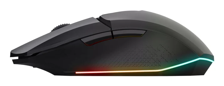 Bundle Gaming 3-em-1 Trust GXT 794 Teclado Rato e Tapete Layout PT Preto - Imagem 6