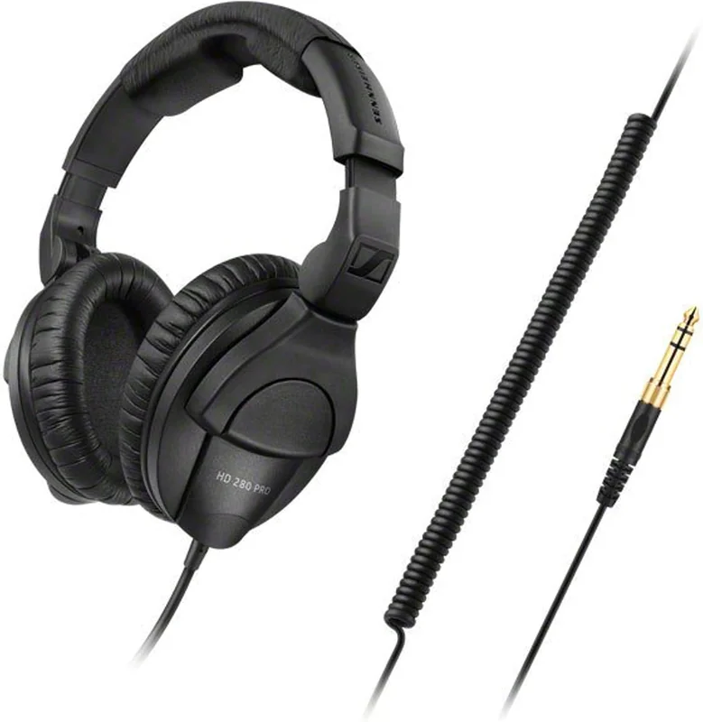 Auscultadores Sennheiser HD 280 Pro de Monitorização Profissional Preto - Imagem 5