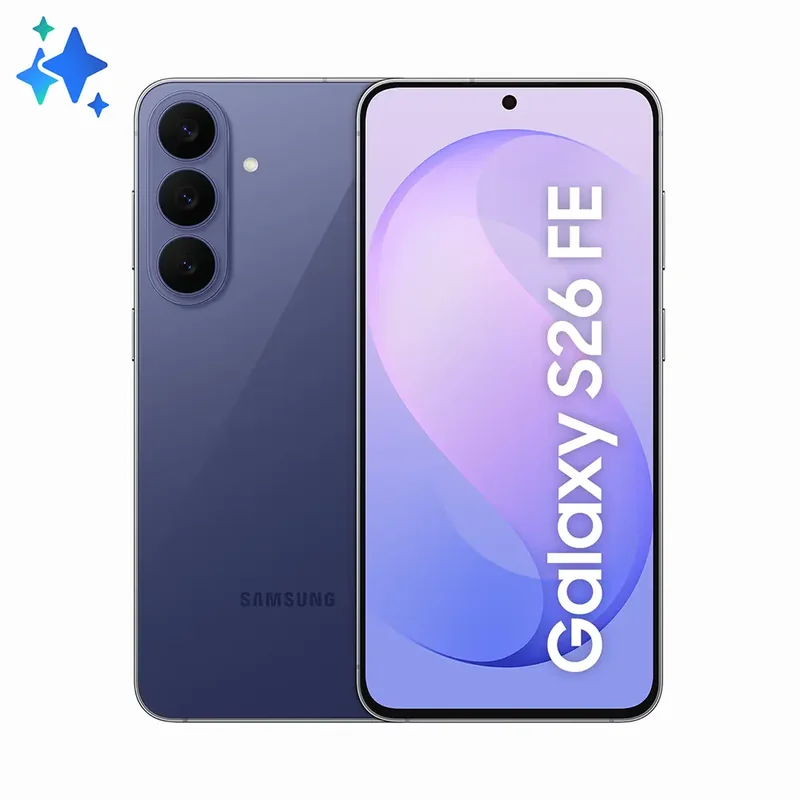 Smartphone SAMSUNG Galaxy S26 FE 256GB Azul Escuro - Imagem 1