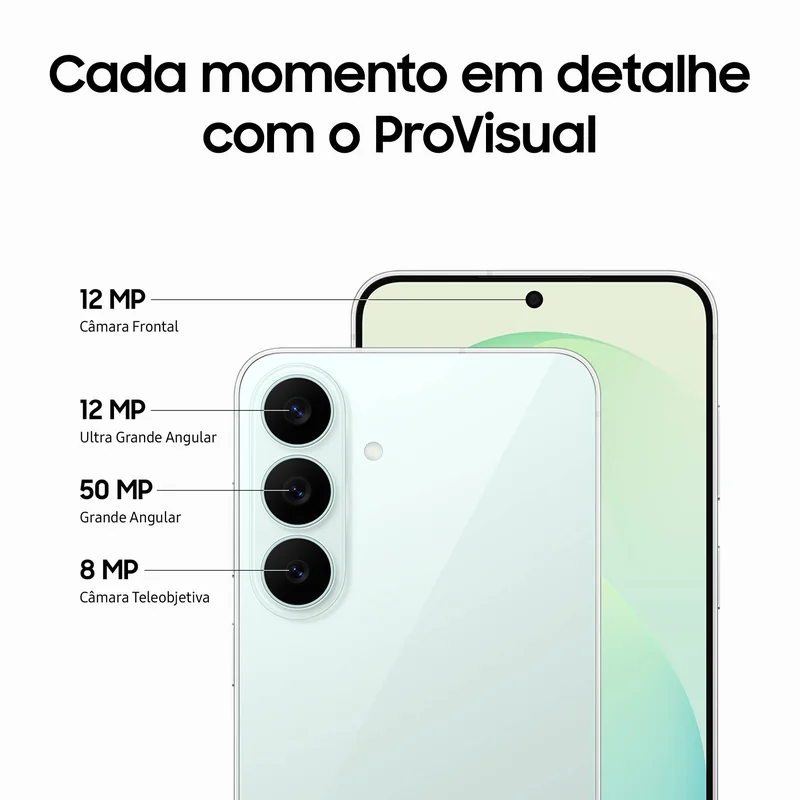 Smartphone SAMSUNG Galaxy S26 FE 256GB Pistáchio - Imagem 3