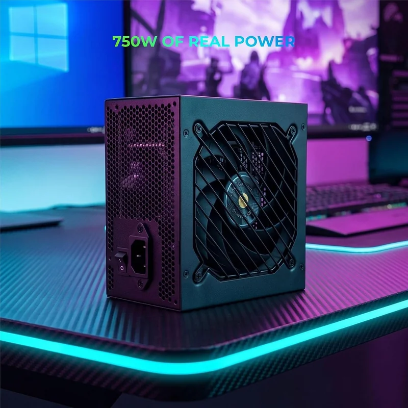 Fonte de Alimentação Mars Gaming MPB750PSID 750W ATX 3.1 80 Plus Gold Preto - Imagem 2