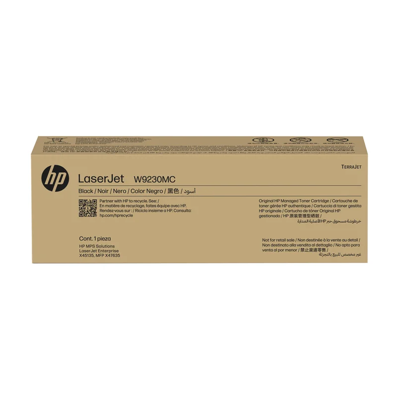 Toner HP W9230MC Preto Original LaserJet Managed - Imagem 1