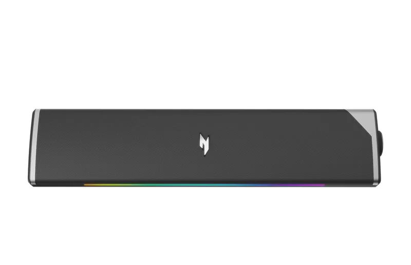 Soundbar Acer Nitro NSK510 Gaming 20W Bluetooth RGB Drivers 66mm Preto - Imagem 2