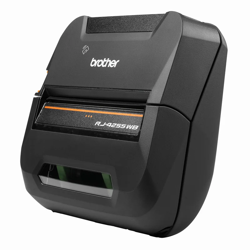 Impressora de Etiquetas Portátil Brother RJ-4255WBL 113mm Bluetooth Wi-Fi USB LCD com Bateria - Imagem 4