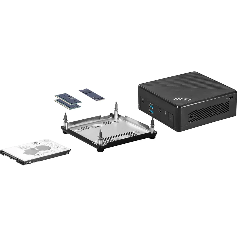 Computador Mini PC MSI Cubi 5 1M-496EU Intel Core i5-120U 16GB RAM 512GB SSD Windows 11 Pro Preto - Imagem 11