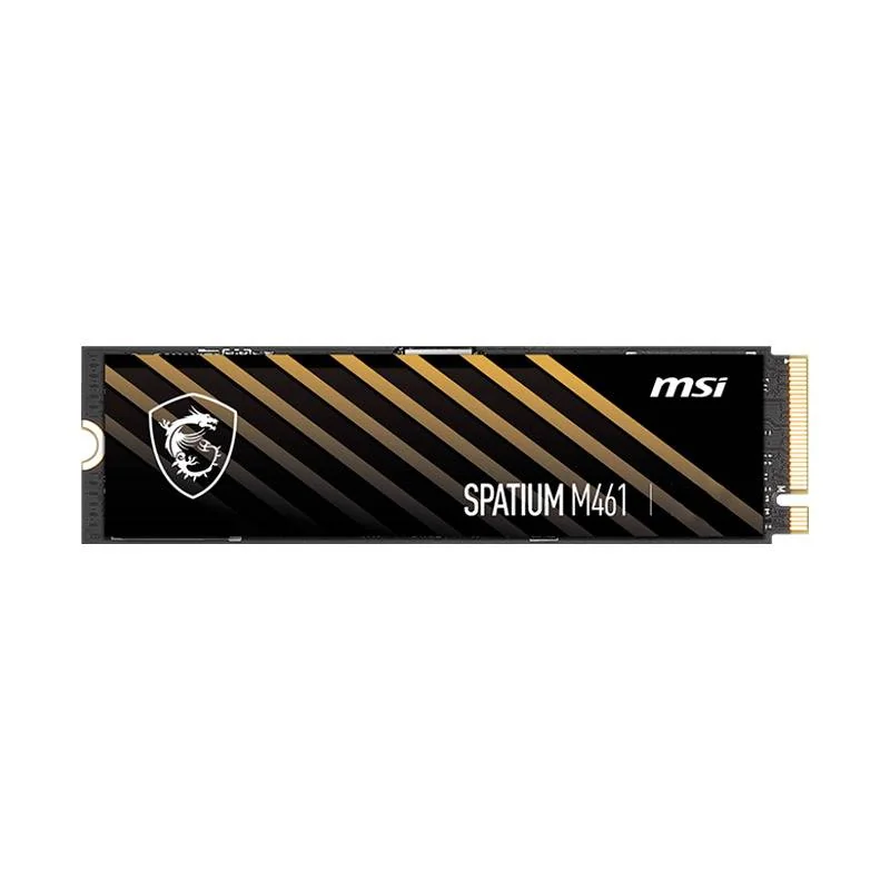 SSD MSI Spatium M461 1TB M.2 PCIe 4.0 NVMe 5000MB/s Leitura 4200MB/s Escrita - Imagem 2